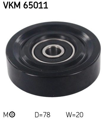 Rolka napinająca paska wieloklinowego VKM 65011 SKF